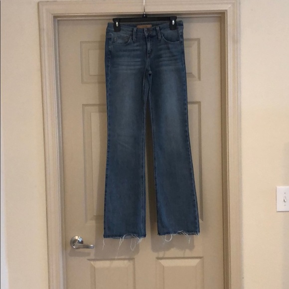 Joe’s Light Wash Boot Cut Frayed Jeans Size 25 - Picture 2 of 4